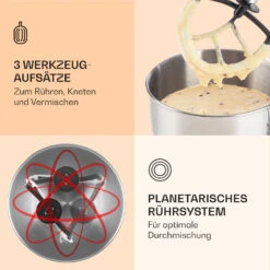 [Wiederverpackt] Bella Küchenmaschine -Klarstein 10008232 de 0004 logo