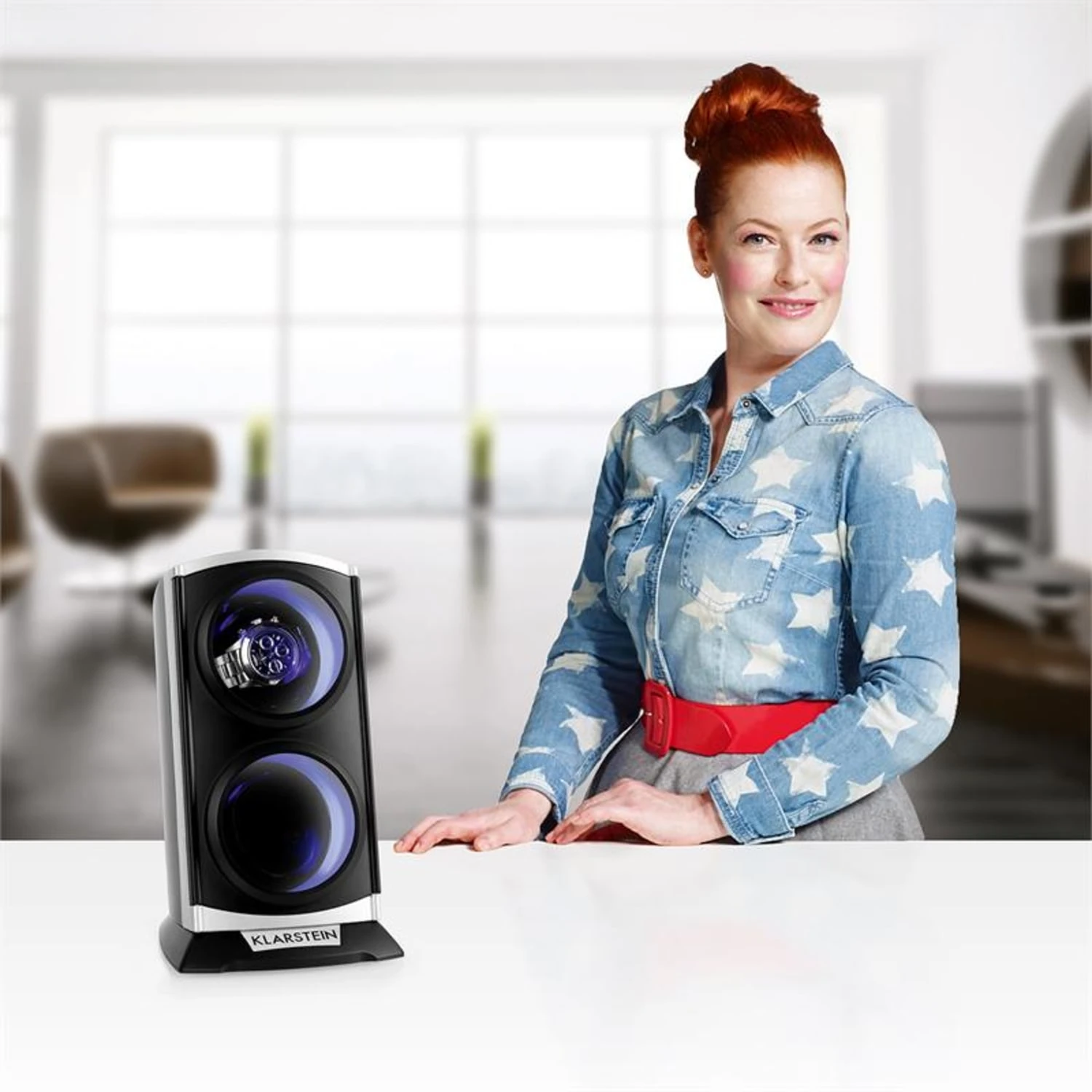 [Wiederverpackt] St. Gallen Premium Uhrenbeweger – Bild 2