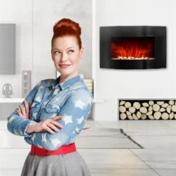 [Gebraucht] Lausanne Elektrokamin -Klarstein 10012127 yy 0003 titel enie Klarstein Lausanne elektrischer Kamin 2000W