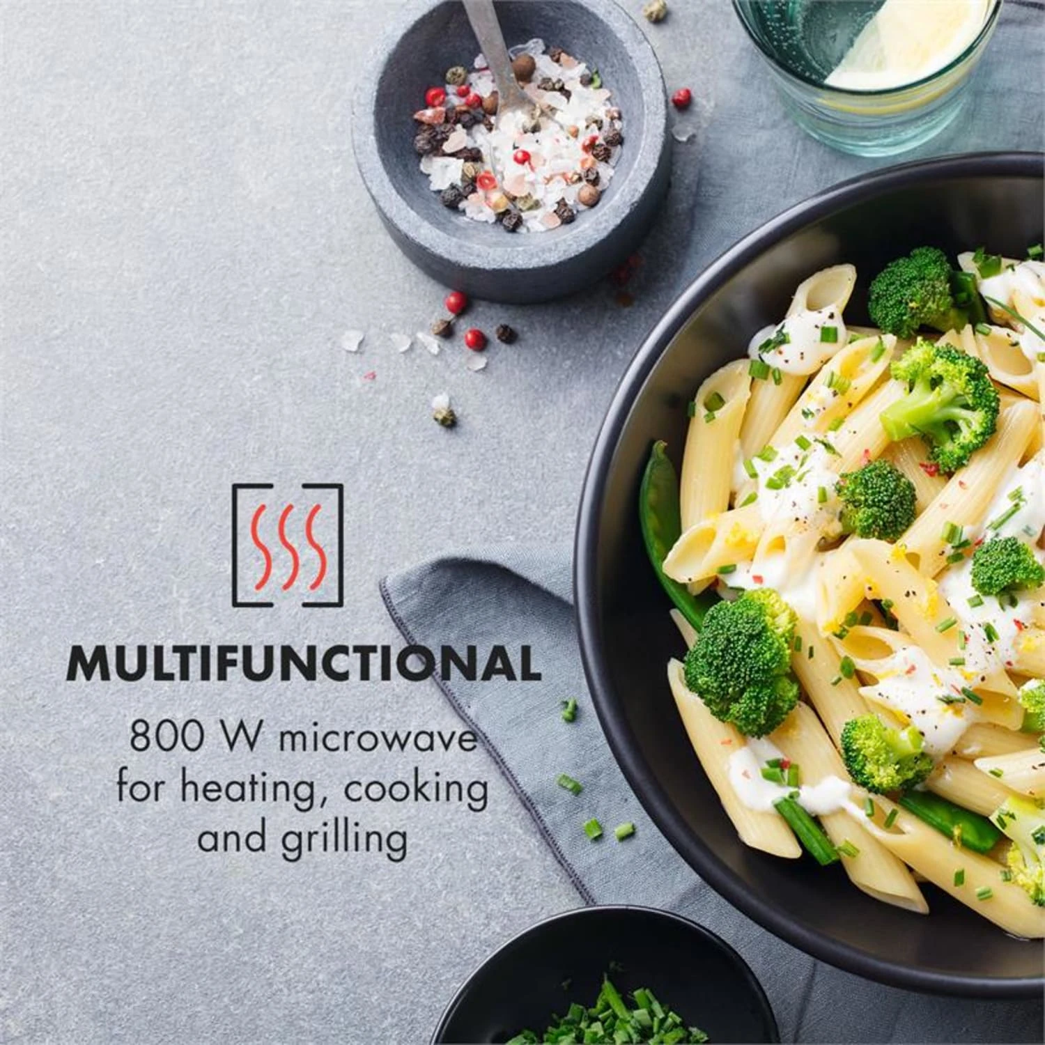 Fine Dinesty 2in1 Mikrowelle 4 Fine Dinesty 2in1 Mikrowelle – Bild 4