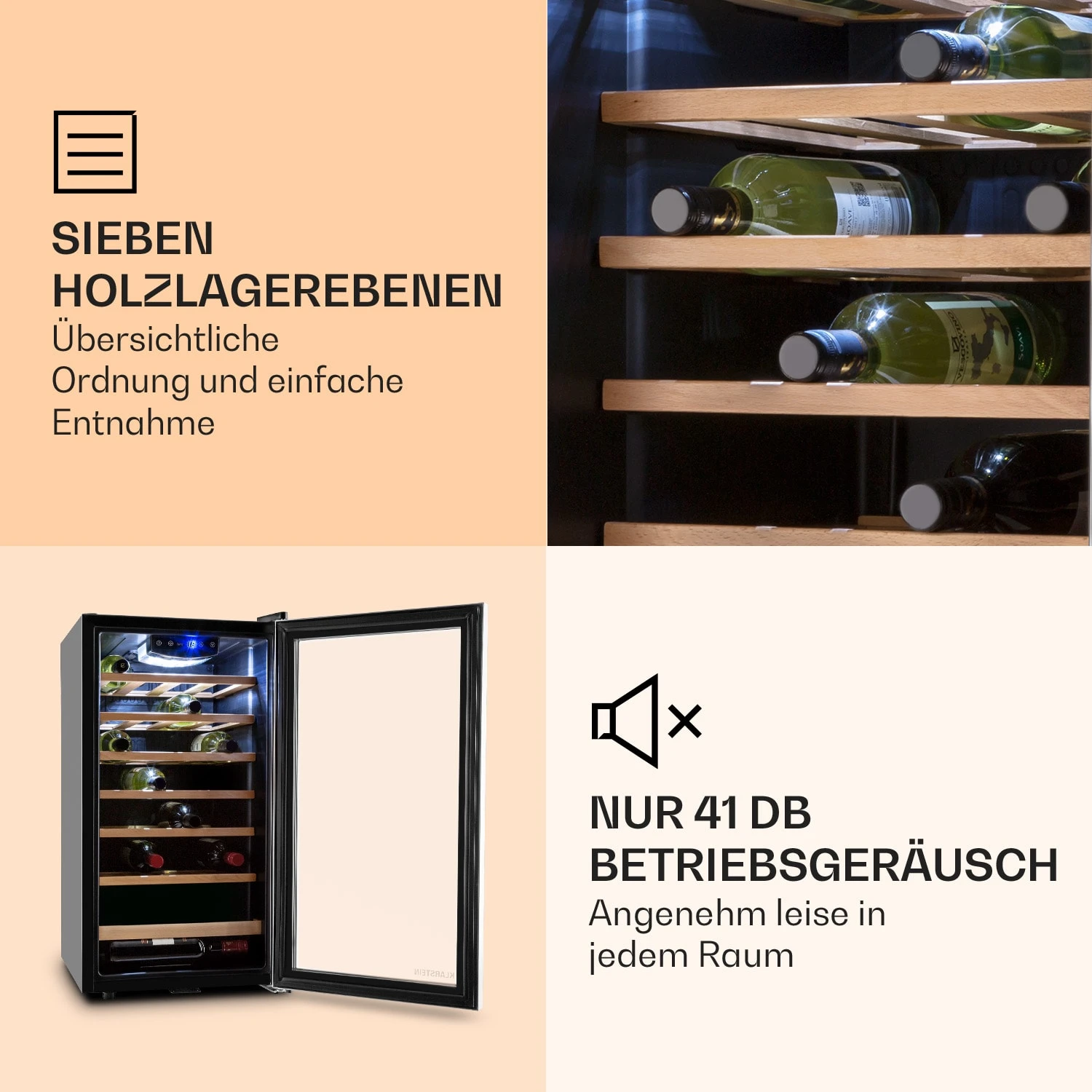 Vinamour 26 Uno Weinkühlschrank 5 Vinamour 26 Uno Weinkühlschrank – Bild 5