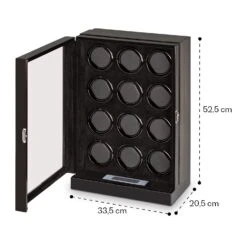 [Wiederverpackt] Klagenfurt Uhrenbeweger 12 Uhren -Klarstein 10029403 yy 0008 logo 1