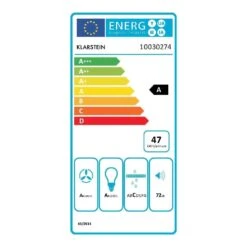 [Gebraucht] Lumio Neo Retro-Dunstabzugshaube -Klarstein 10030274 energy label