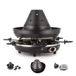 Taste Volcano Tartarengrill 10 Taste Volcano Tartarengrill -Klarstein 10030307 yy 0006 detail Klarstein Tataren Grill Raclette Grill