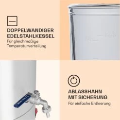 Mundschenk Maischekessel -Klarstein 10030521 de 0005 logo