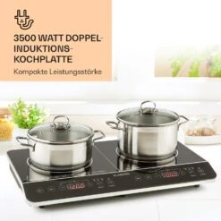 [Gebraucht] VariCook Slim Doppel-Induktionskochplatte 3500 W -Klarstein 10030684 de 0003 logo