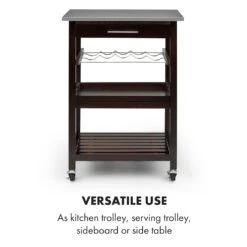 [Wiederverpackt] Vermont Servierwagen Küchenwagen -Klarstein 10030776 uk 0003 logo