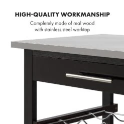 [Wiederverpackt] Vermont Servierwagen Küchenwagen -Klarstein 10030776 uk 0004 logo