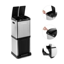 [Gebraucht] Ökosystem² Mülleimer -Klarstein 10031319 yy 0005 detail Klarstein oekosystem Muelleimer Edelstahlgehaeuse 1