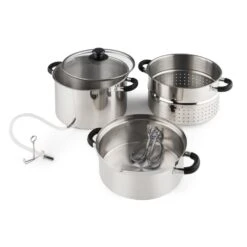 Applebee Dampf-Entsafter -Klarstein 10031478 yy 0003 detail Klarstein Applebee Dampf Entsafter 1500W Edelstahl