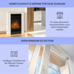 [Gebraucht] Studio 5 Elektrokamin -Klarstein 10031572 de 0004 usp