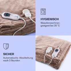 [Gebraucht] Dr. Watson XXL Heizdecke -Klarstein 10031580 de 0004 logo