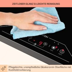 [Wiederverpackt] Deejay Freizonen-Induktionskochfeld -Klarstein 10031633 de 0008 usp