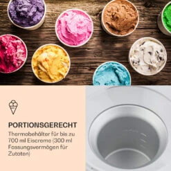 Schneeflöckchen Eiscremebereiter 11 Schneeflöckchen Eiscremebereiter -Klarstein 10031663 de 0005 logo