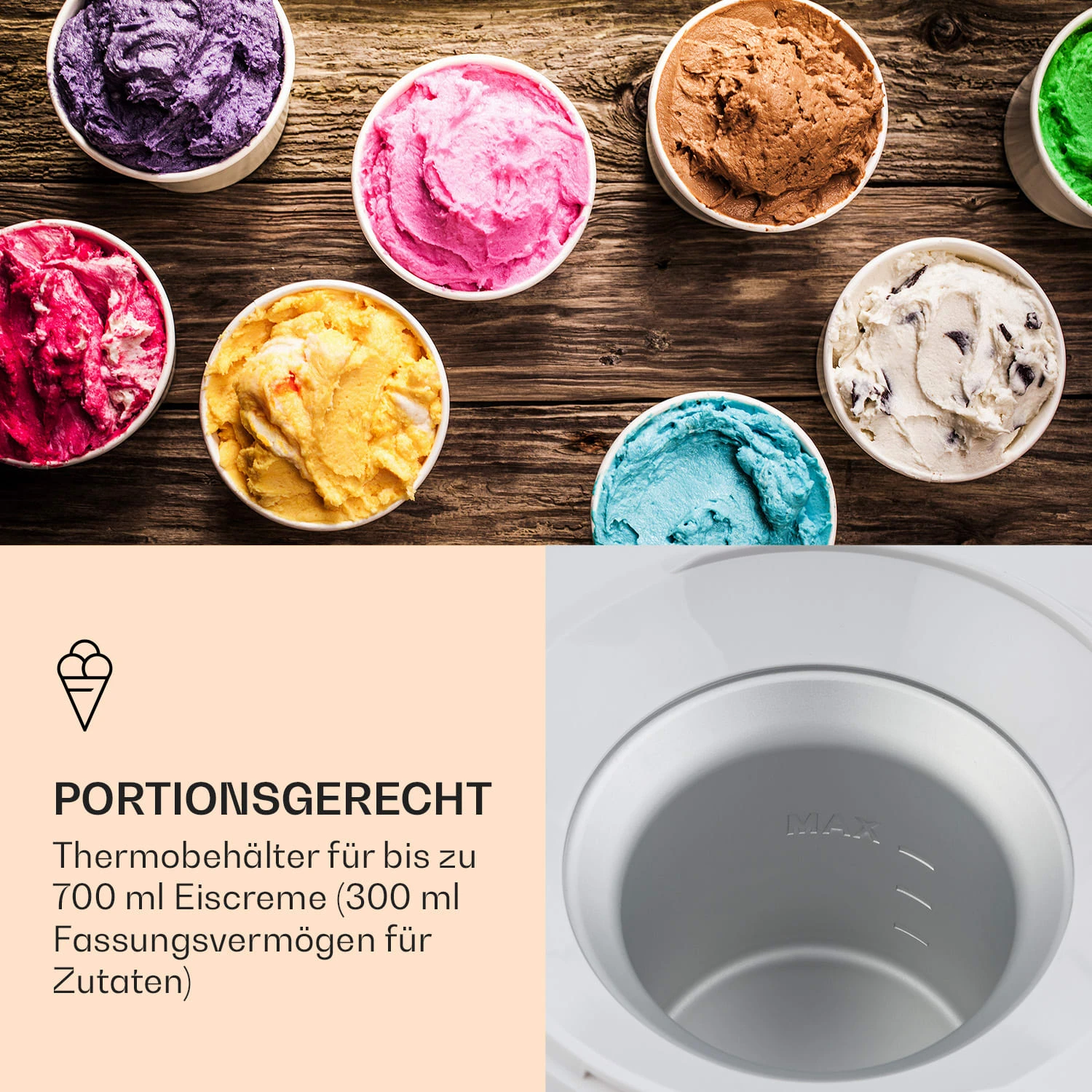 Schneeflöckchen Eiscremebereiter 5 Schneeflöckchen Eiscremebereiter – Bild 5