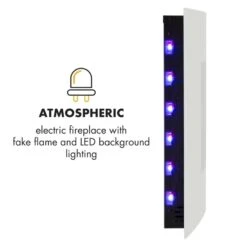 [Wiederverpackt] Lausanne Elektrokamin -Klarstein 10031843 yy 0004 logo Klarstein Lausanne Elektrischer Kamin weiss