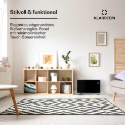 [Gebraucht] Bornholm Curved Konvektorheizung -Klarstein 10031979 de 0003 usp