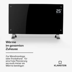 [Gebraucht] Bornholm Curved Konvektorheizung -Klarstein 10031979 de 0004 usp