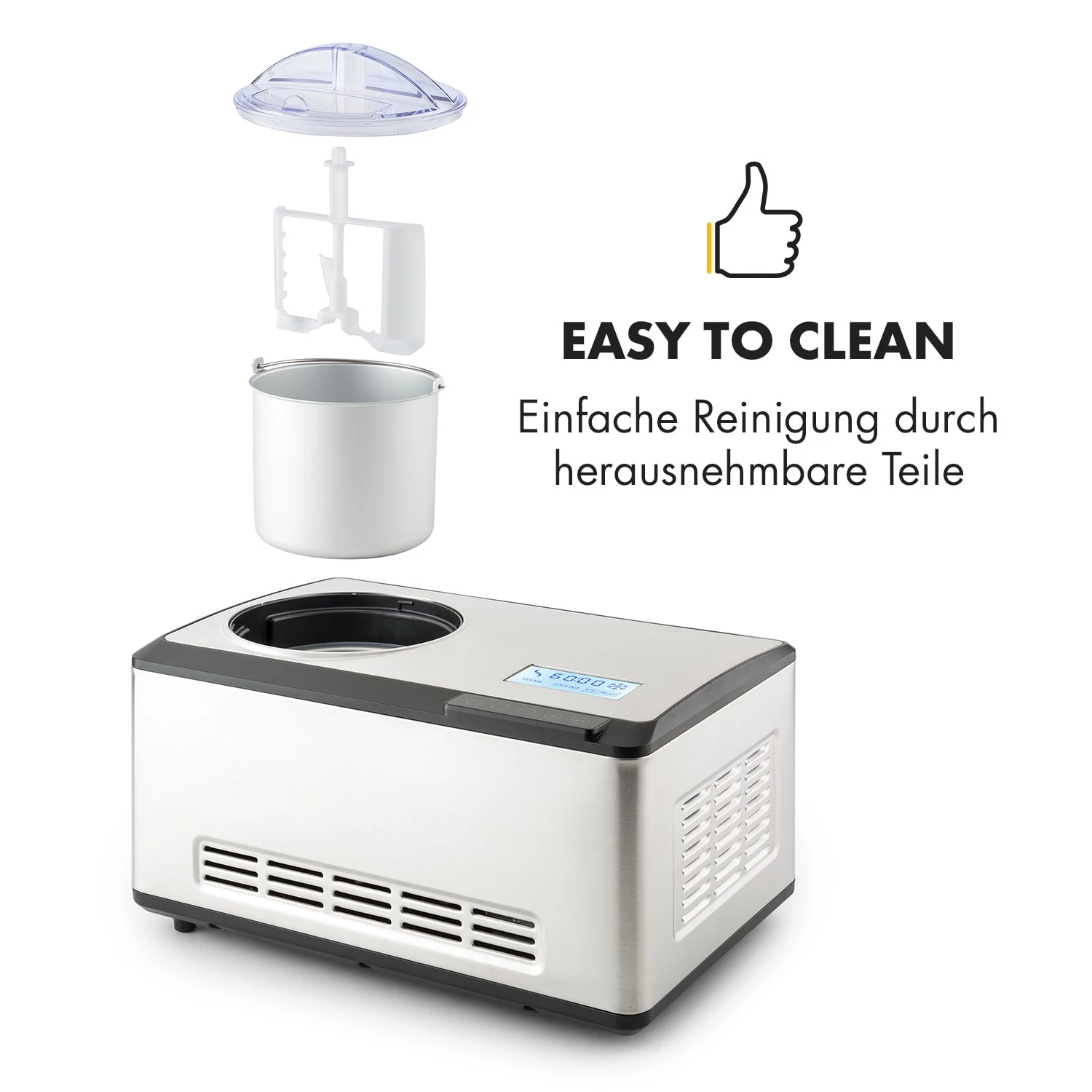 Dolce Bacio Eiscremebereiter 7 Dolce Bacio Eiscremebereiter – Bild 7