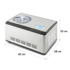 Dolce Bacio Eiscremebereiter 19 Dolce Bacio Eiscremebereiter -Klarstein 10032322 yy 0010 logo Klarstein Dolce Bacio Eiscremebereiter Edelstahl