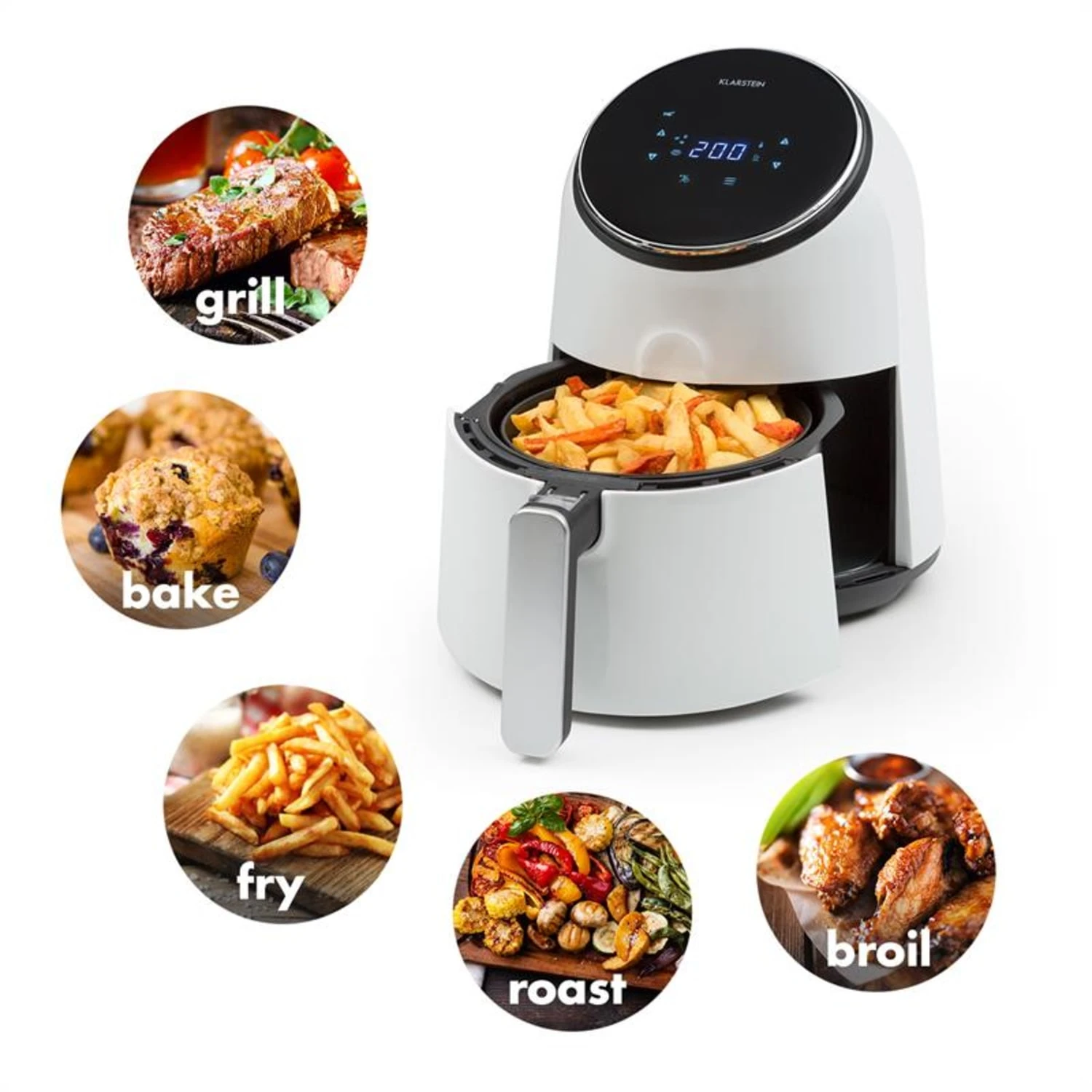 AirVital Heißluftfritteuse 3 AirVital Heißluftfritteuse – Bild 3