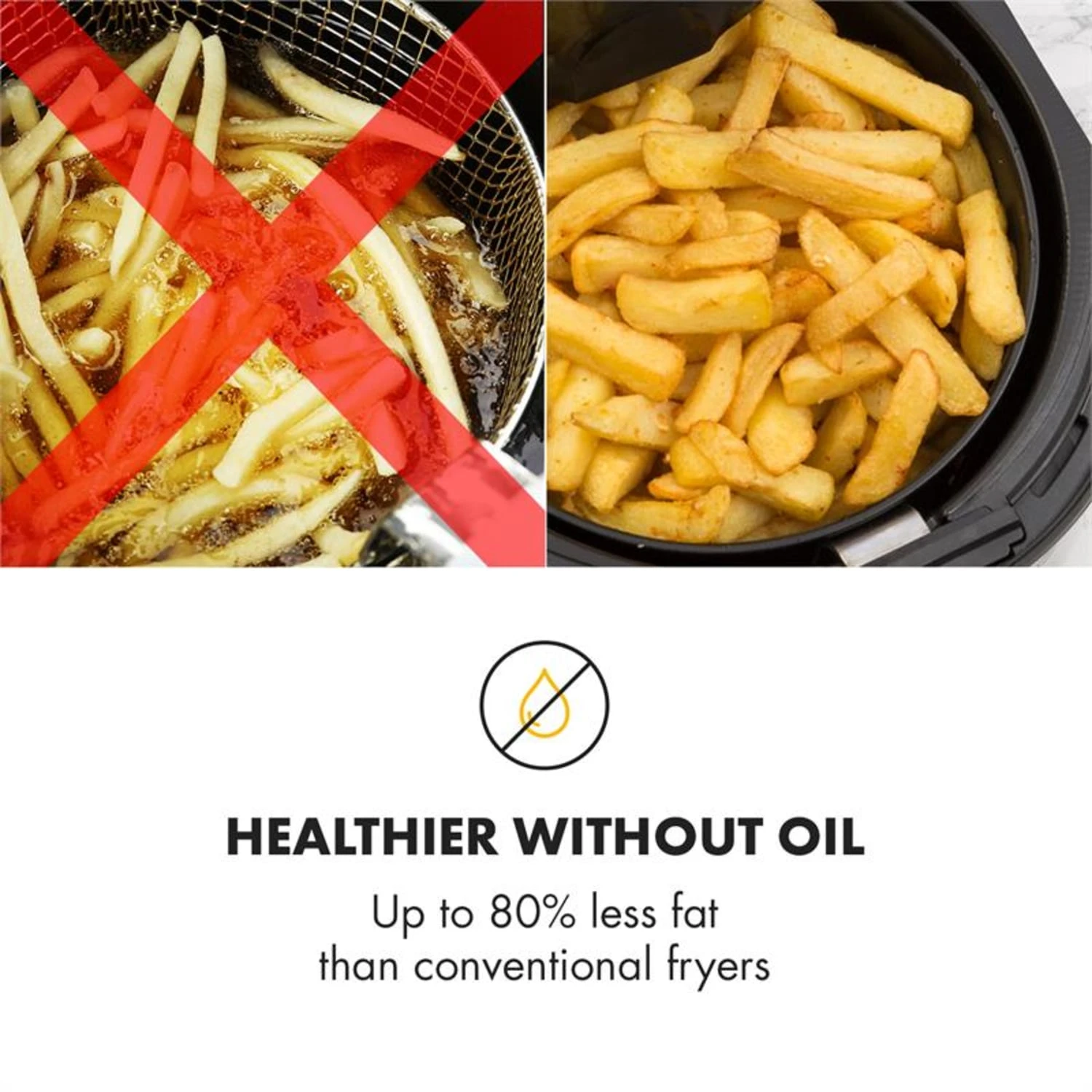 AirVital Heißluftfritteuse 7 AirVital Heißluftfritteuse – Bild 7