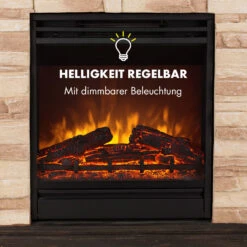 [Wiederverpackt] Kaprun Elektrokamin -Klarstein 10032596 de 0007 logo 1