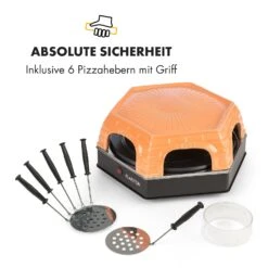 [Wiederverpackt] Capricciosa Pizzaofen -Klarstein 10032597 de 0008 logo 1