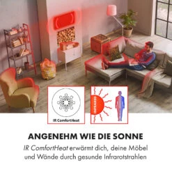 [Wiederverpackt] Wonderwall Smart 360 Infrarotheizung Für Die Wand -Klarstein 10032784 de 0005 logo
