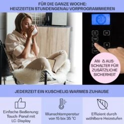 [Wiederverpackt] Norderney Konvektorheizung -Klarstein 10032789 de 0003 usp