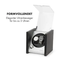 [Wiederverpackt] Tokyo Uhrenbeweger 2 Uhren -Klarstein 10032799 de 0003 logo 1