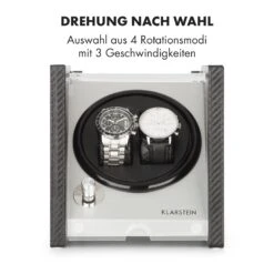 [Wiederverpackt] Tokyo Uhrenbeweger 2 Uhren -Klarstein 10032799 de 0004 logo 1