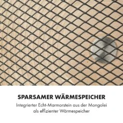 [Wiederverpackt] HeatPal Marble Blackline Heizung -Klarstein 10032992 de 0004 logo