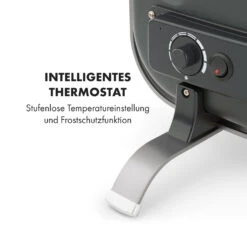 [Wiederverpackt] HeatPal Marble Blackline Heizung -Klarstein 10032992 de 0007 logo