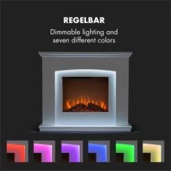 Aosta Light & Fire Elektrokamin -Klarstein 10033000 yy 0006 logo Klarstein Aosta Light Fire Elektrischer Kamin