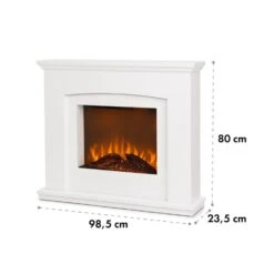 Aosta Light & Fire Elektrokamin -Klarstein 10033000 yy 0009 logo Klarstein Aosta Light Fire Elektrischer Kamin