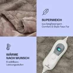 [Gebraucht] Dr. Watson Comfort & Style Heizdecke -Klarstein 10033007 de 0003 logo
