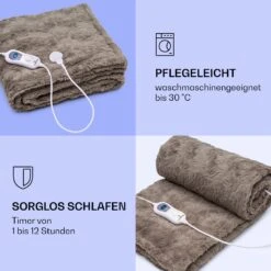 [Wiederverpackt] Dr. Watson Comfort & Style Heizdecke -Klarstein 10033007 de 0004 logo 1