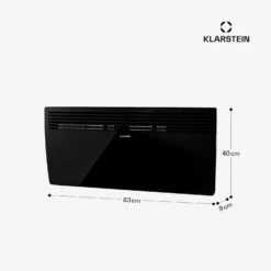 [Wiederverpackt] Hot Spot Slimcurve Konvektorheizung -Klarstein 10033017 yy 0011 dimensions