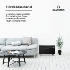 [Gebraucht] Bornholm Curved Ambient Konvektorheizung -Klarstein 10033060 de 0003 usp