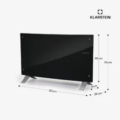 [Gebraucht] Bornholm Curved Ambient Konvektorheizung -Klarstein 10033060 yy 0011 dimensions