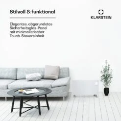 [Wiederverpackt] Bornholm Curved Ambient Konvektorheizung -Klarstein 10033062 de 0003 usp