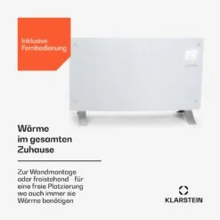 [Wiederverpackt] Bornholm Curved Ambient Konvektorheizung -Klarstein 10033062 de 0004 usp