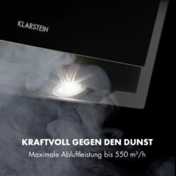 [Wiederverpackt] Mirage 60 Dunstabzugshaube Kopffrei -Klarstein 10033116 de 0003 logo