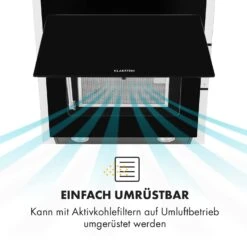 [Wiederverpackt] Mirage 60 Dunstabzugshaube Kopffrei -Klarstein 10033116 de 0006 logo
