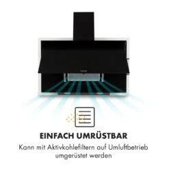 [Wiederverpackt] Mirage 90 Dunstabzugshaube Kopffrei -Klarstein 10033117 de 0006 logo 1