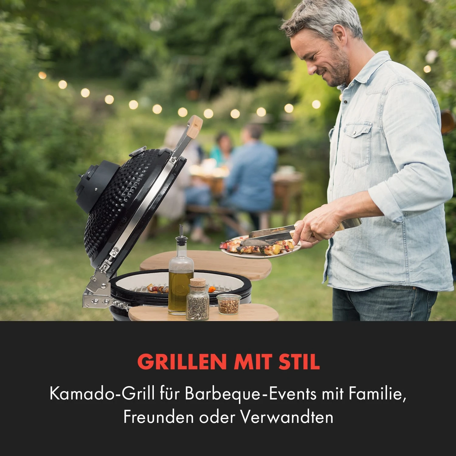 Queensize Kamado Grill 2 Queensize Kamado Grill – Bild 2