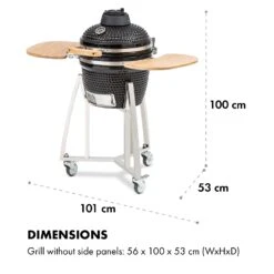 Queensize Kamado Grill 19 Queensize Kamado Grill -Klarstein 10033377 de 0010 logo 2