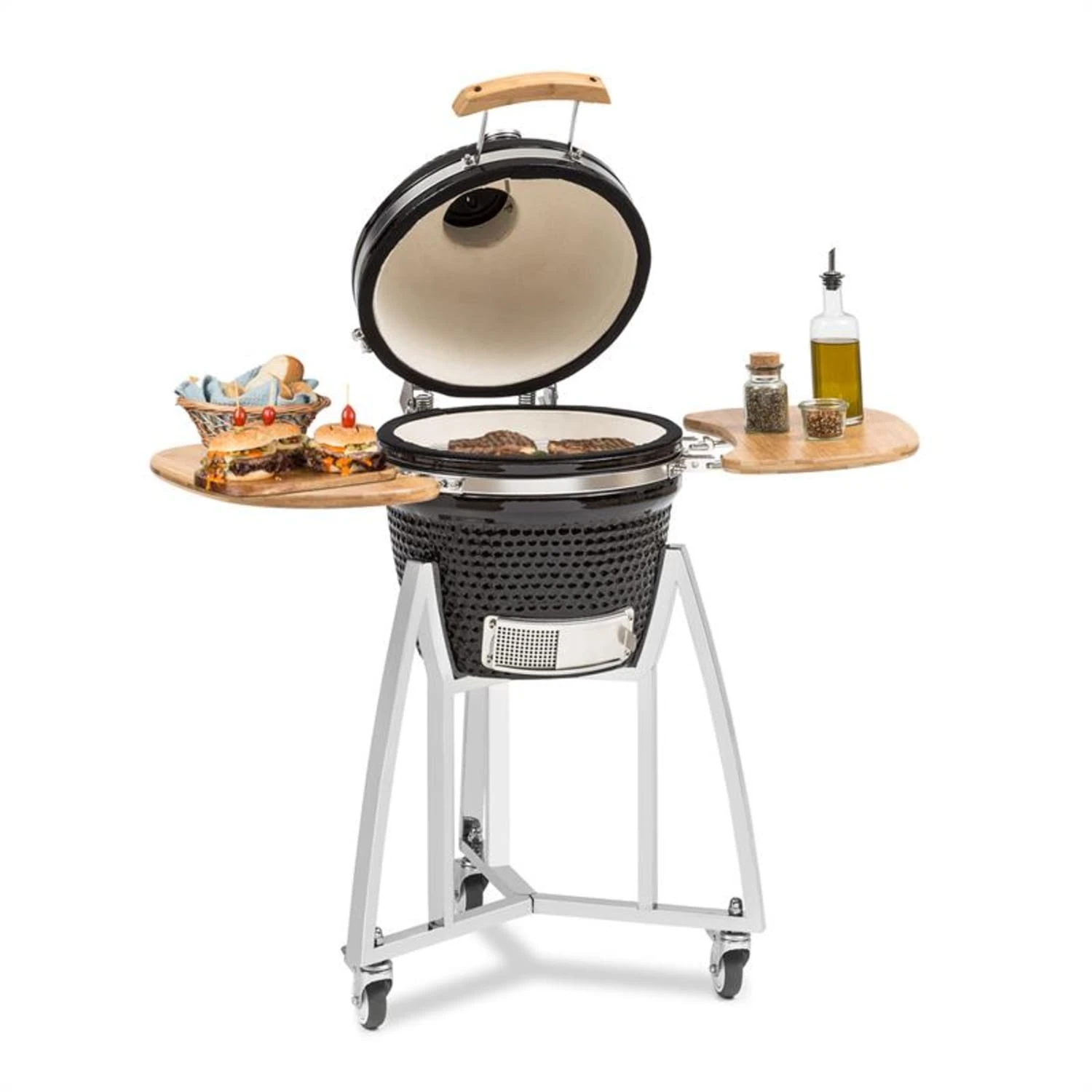 Queensize Kamado Grill 1 Queensize Kamado Grill