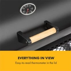 Beef Brisket Smoker Grill -Klarstein 10033460 yy 0008 logo Klarstein Beef Brisket Smoker Grill schwarz